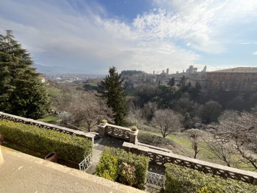 vista dalla finestra sala
